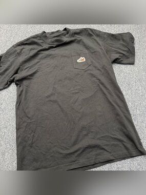 Men’s Nike Tee Black Embroidered Sneaker Size Small